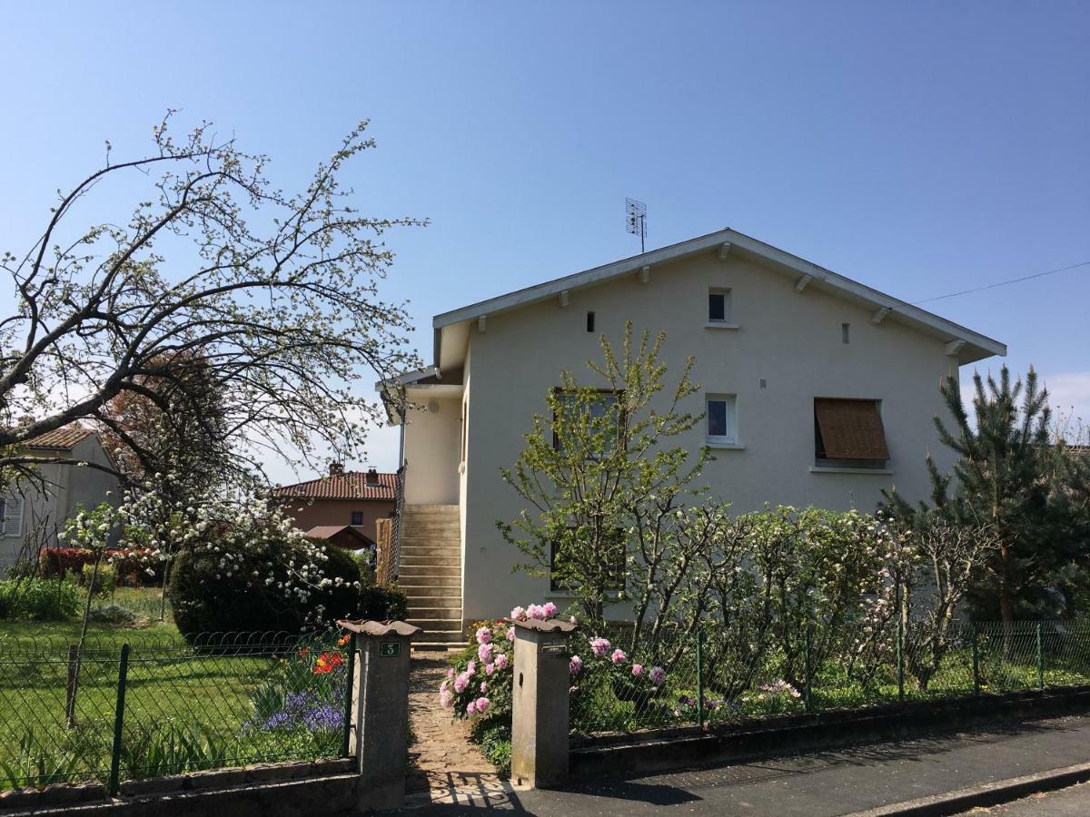 Chambre Avec Vue Sur Jardin Charnay-lès-Mâcon Zewnętrze zdjęcie